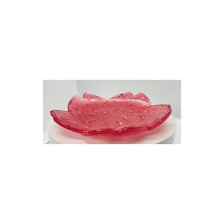 Small Pink Sparkle Jewelry Dish