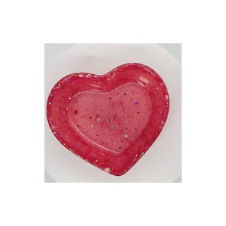 Small Pink Heart Shaped Jewelry Dish
