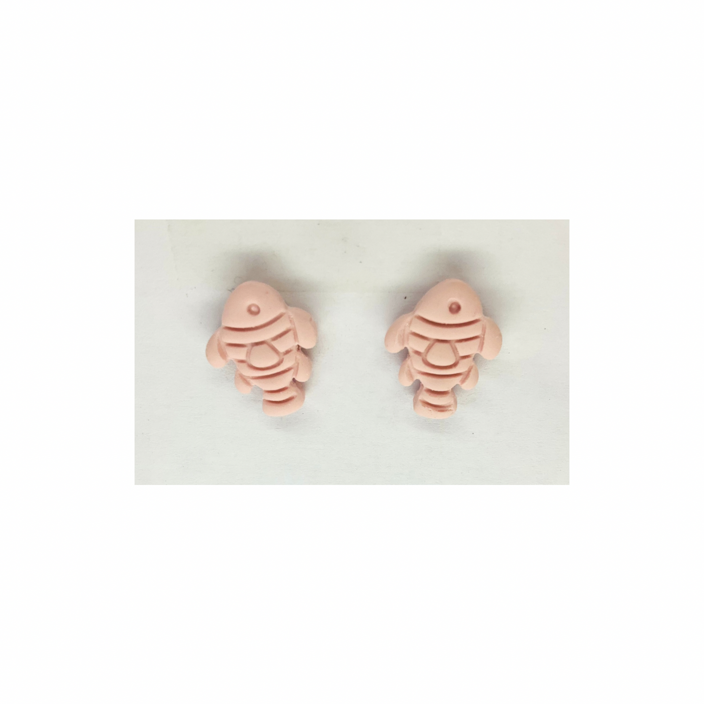 Pink Fish Stud | Crafting By BB