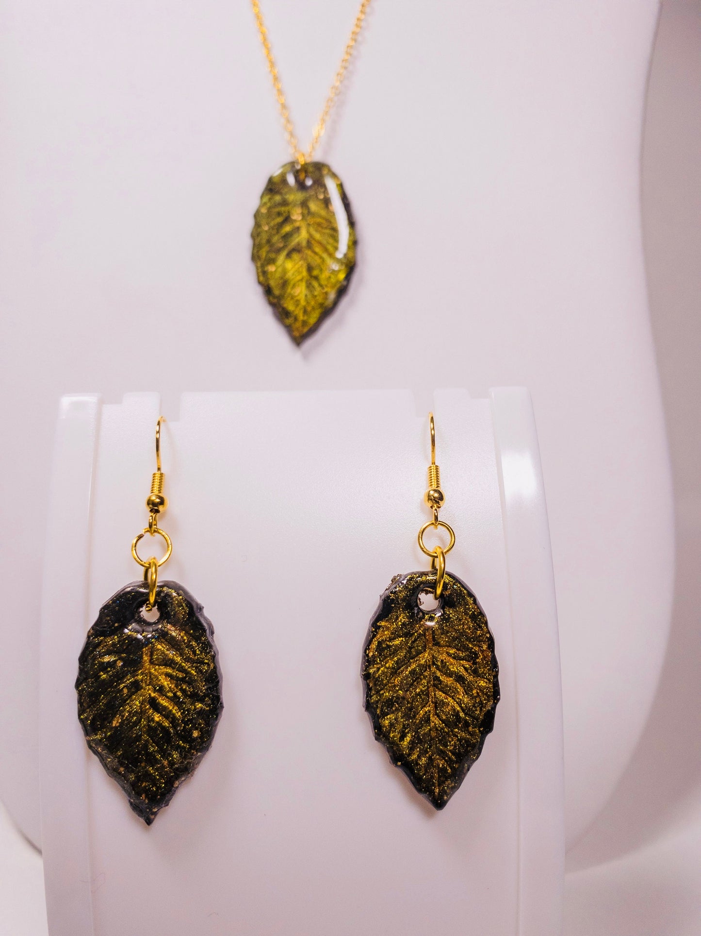 Leaf Jewelry Set