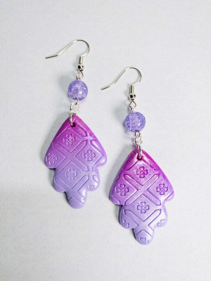 diamond dangle earrings