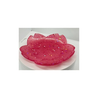 Small Pink Sparkle Jewelry Dish