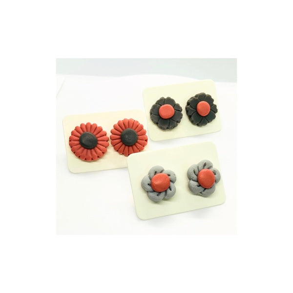 Flower Stud Earrings