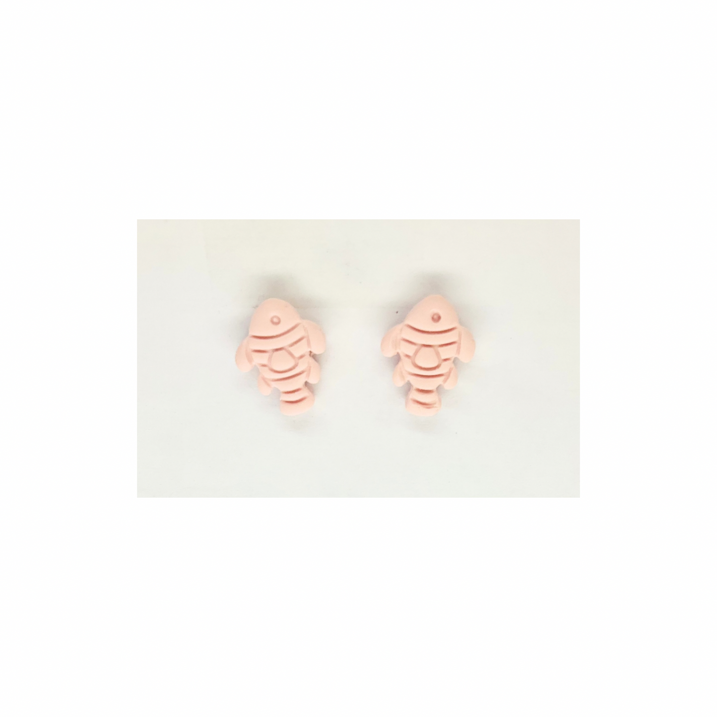 Pink Fish Stud | Crafting By BB