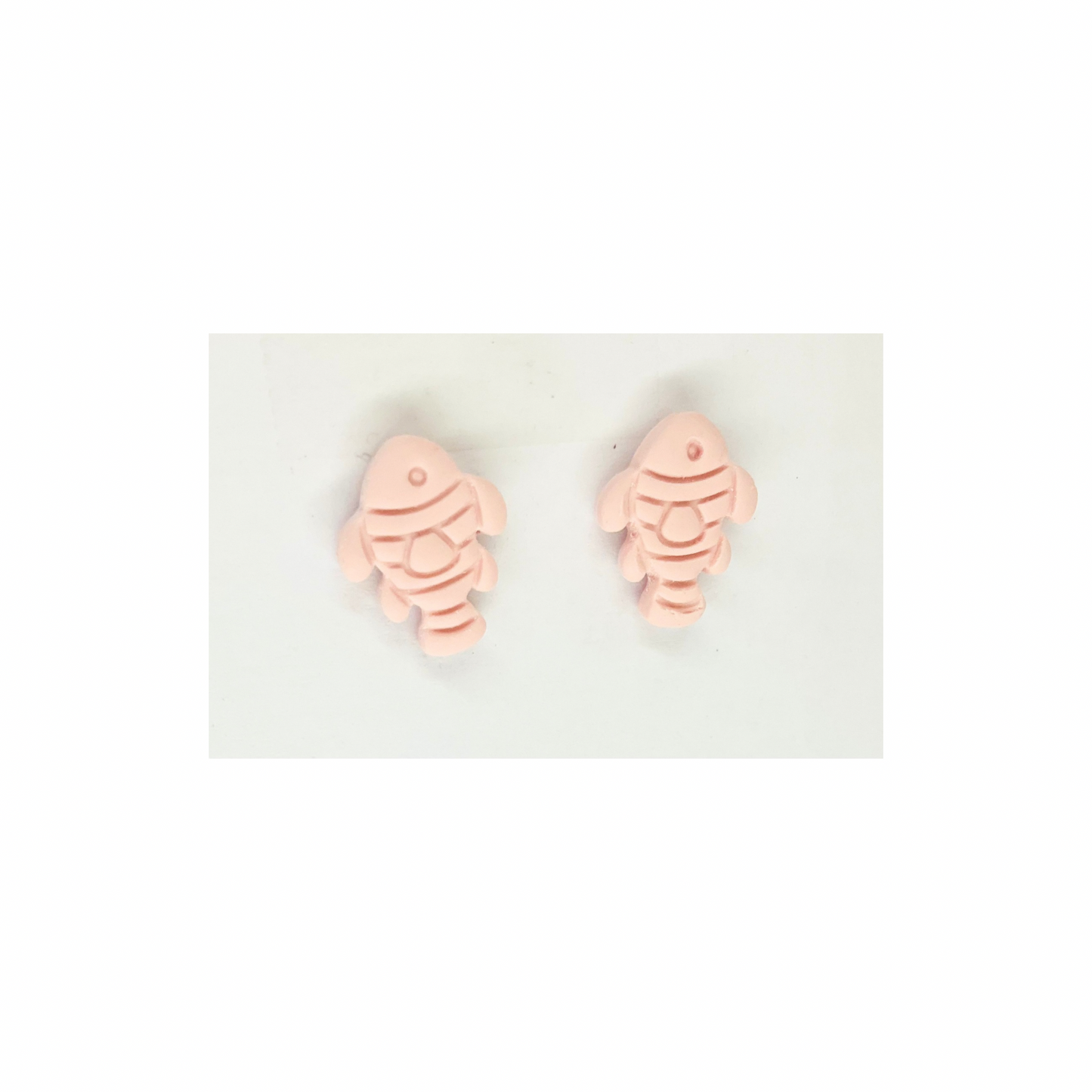Pink Fish Stud | Crafting By BB
