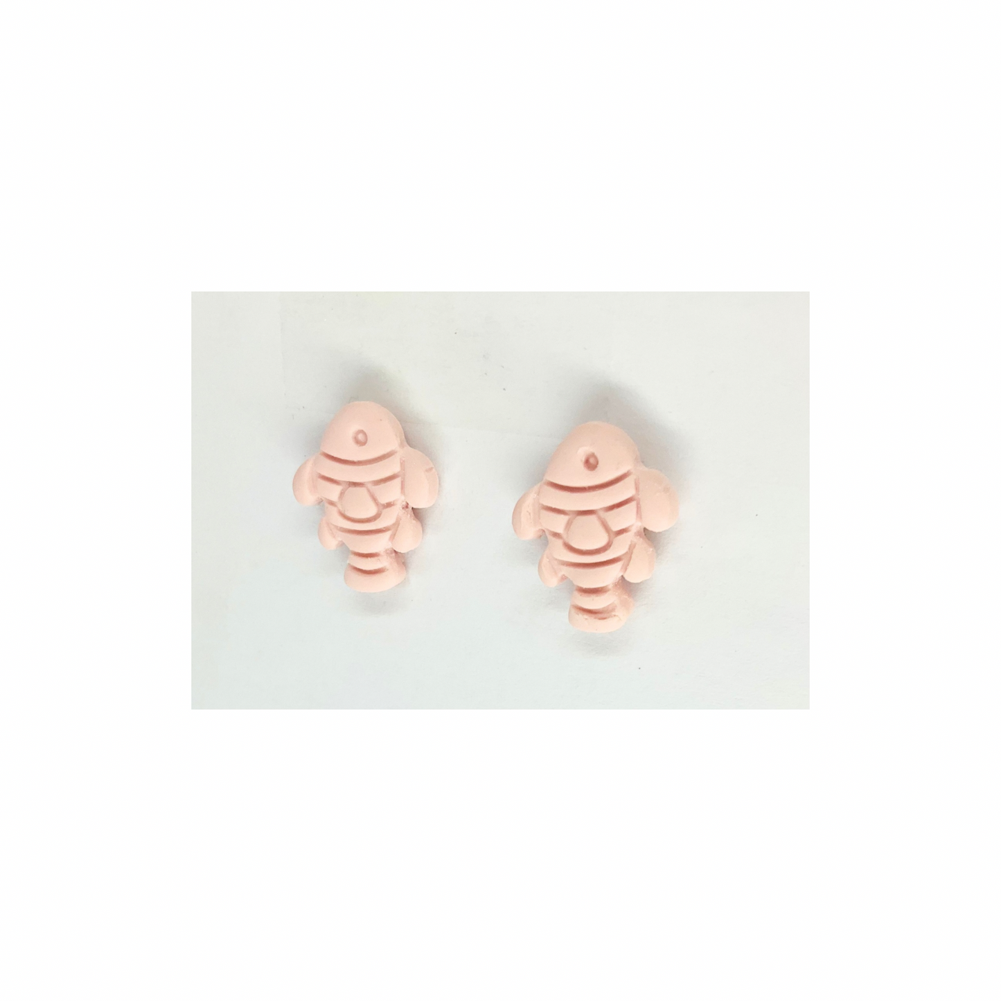 Pink Fish Stud | Crafting By BB