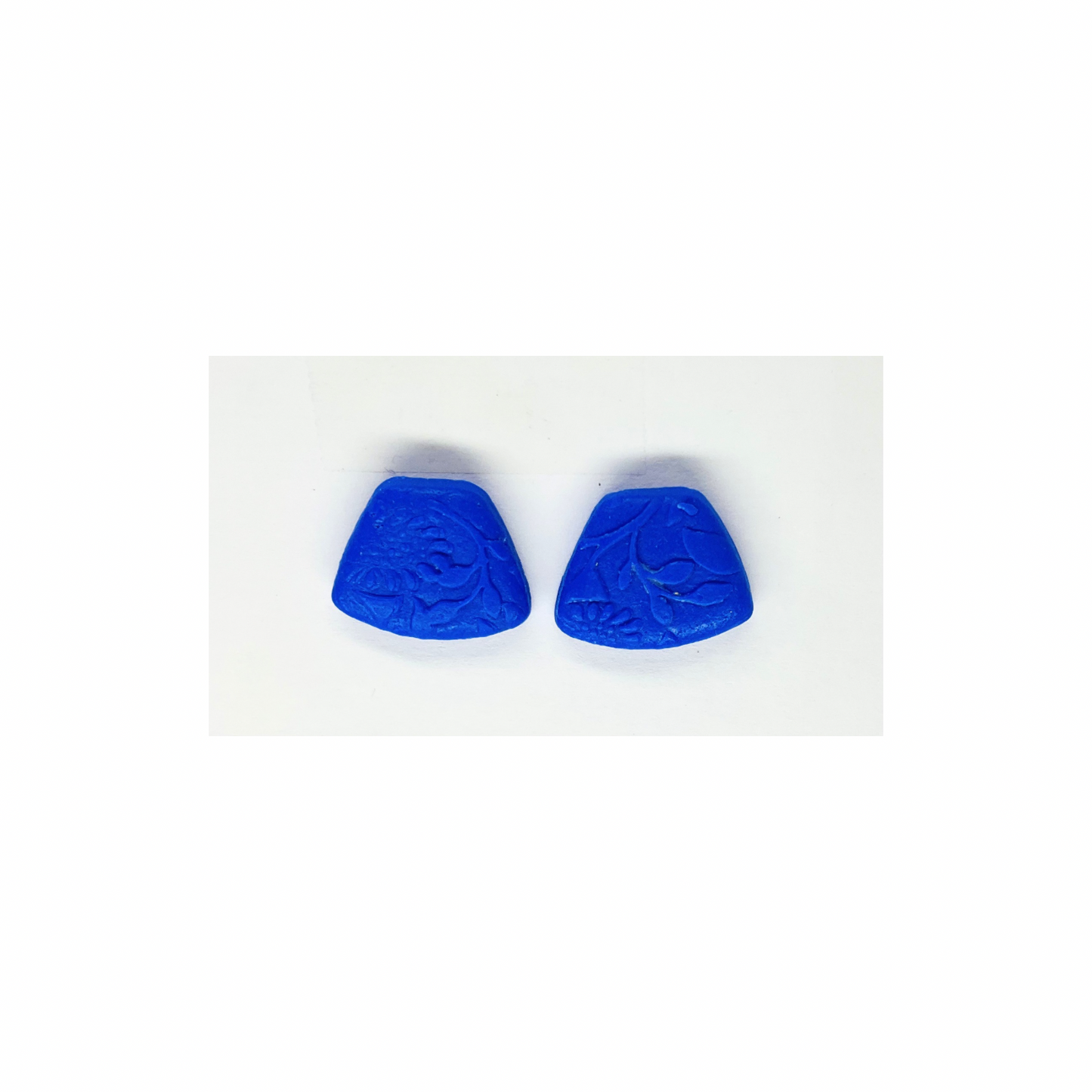 Royal Blue Stud Earring | Crafting By BB