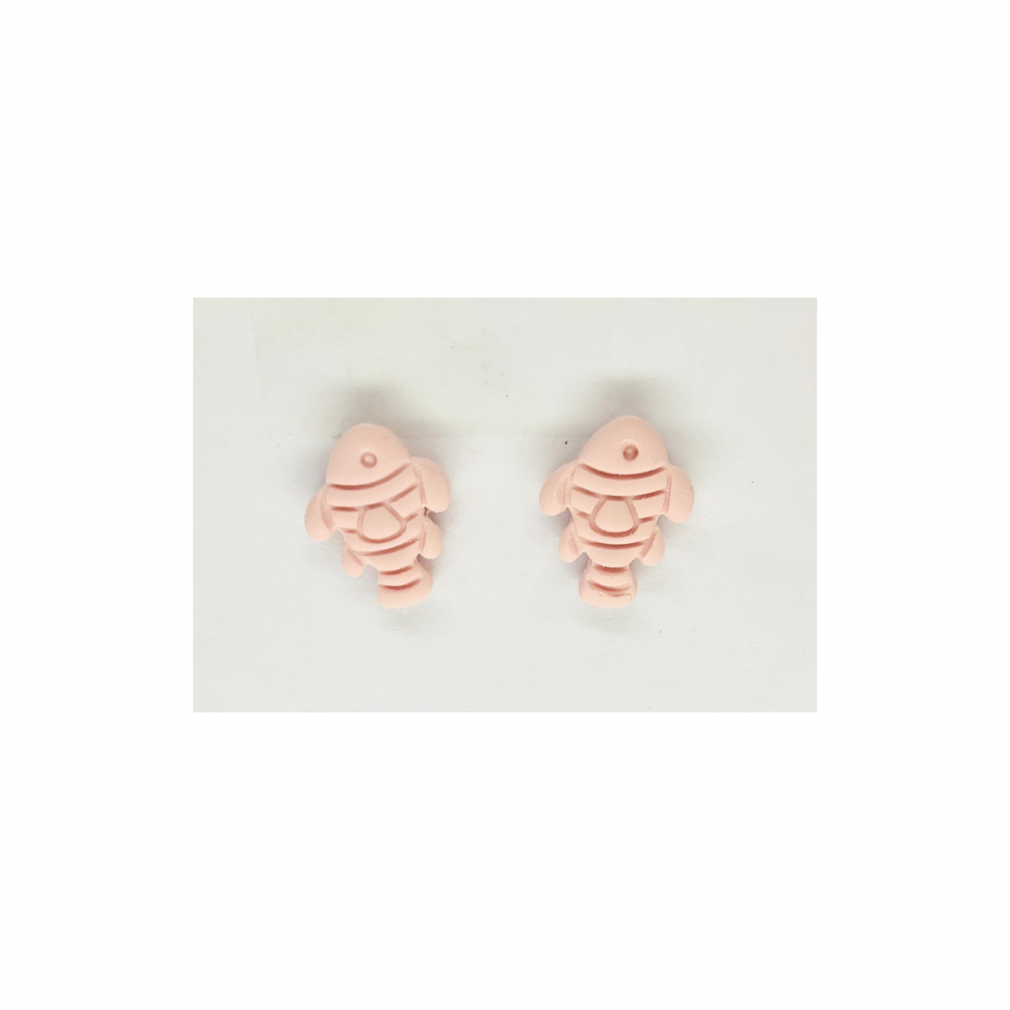 Pink Fish Stud | Crafting By BB