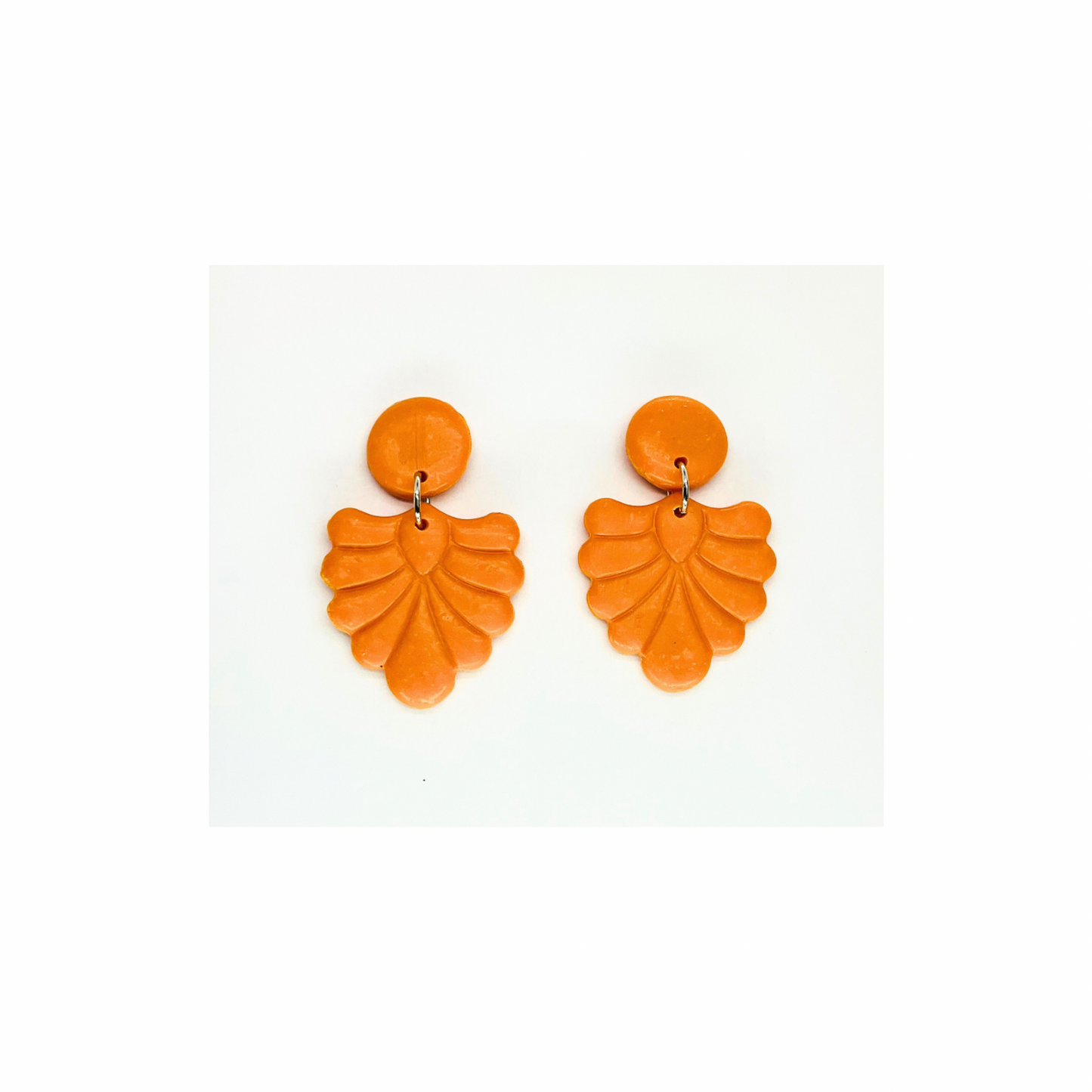 Fall Collection Mustard Yellow Leaf Shape Stud Dangle Earrings -  Fashion Jewelry