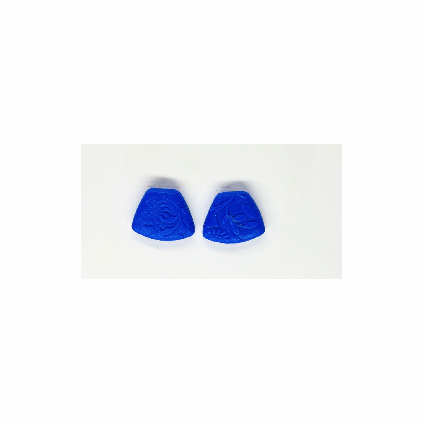 Royal Blue Stud Earring | Crafting By BB