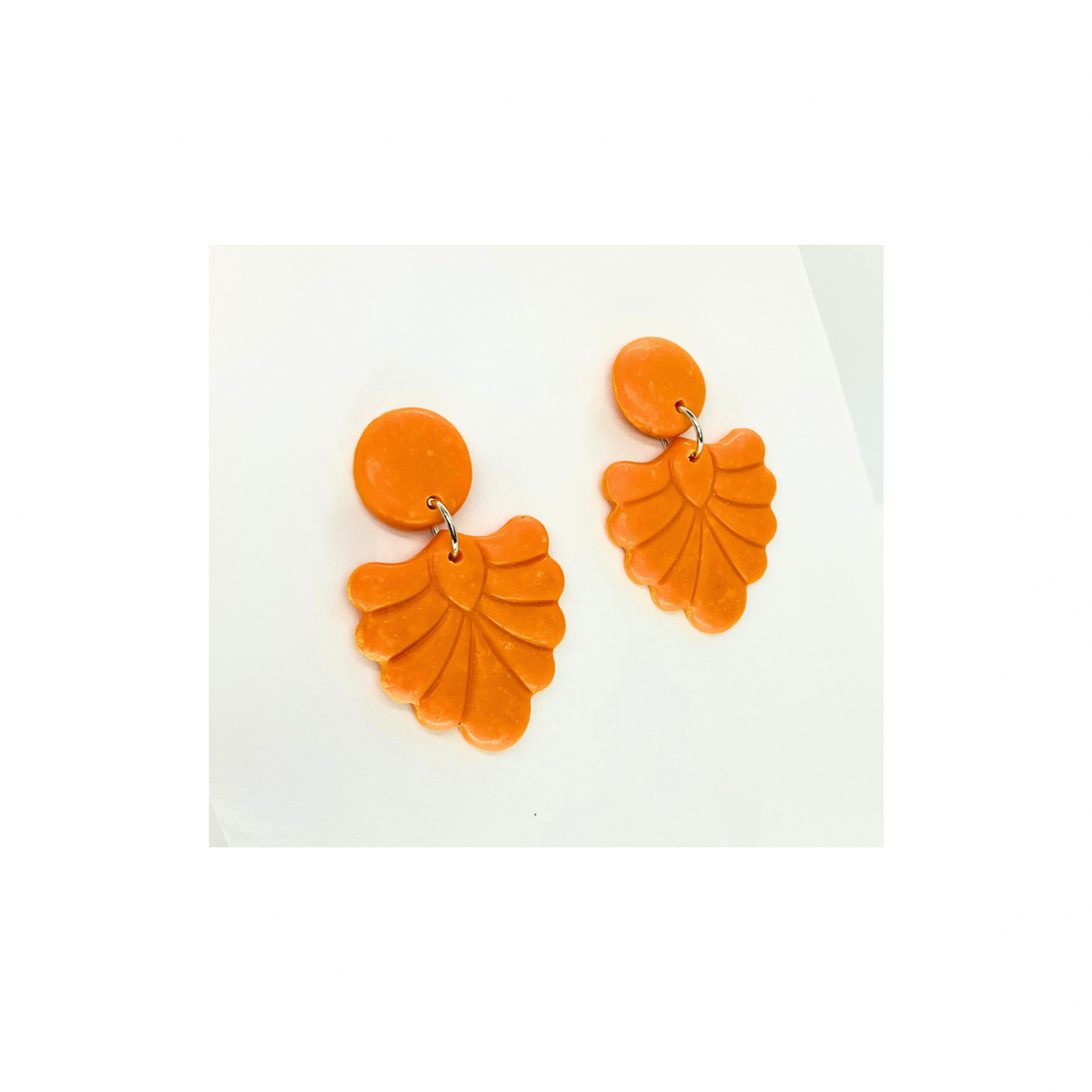 Fall Collection Mustard Yellow Leaf Shape Stud Dangle Earrings -  Fashion Jewelry