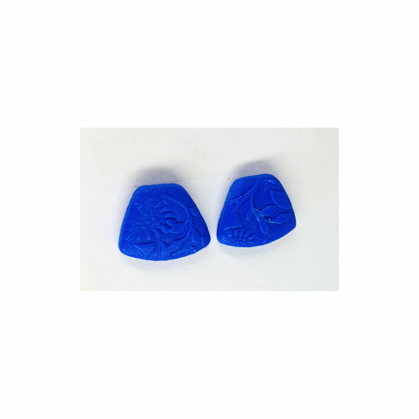 Royal Blue Stud Earring | Crafting By BB