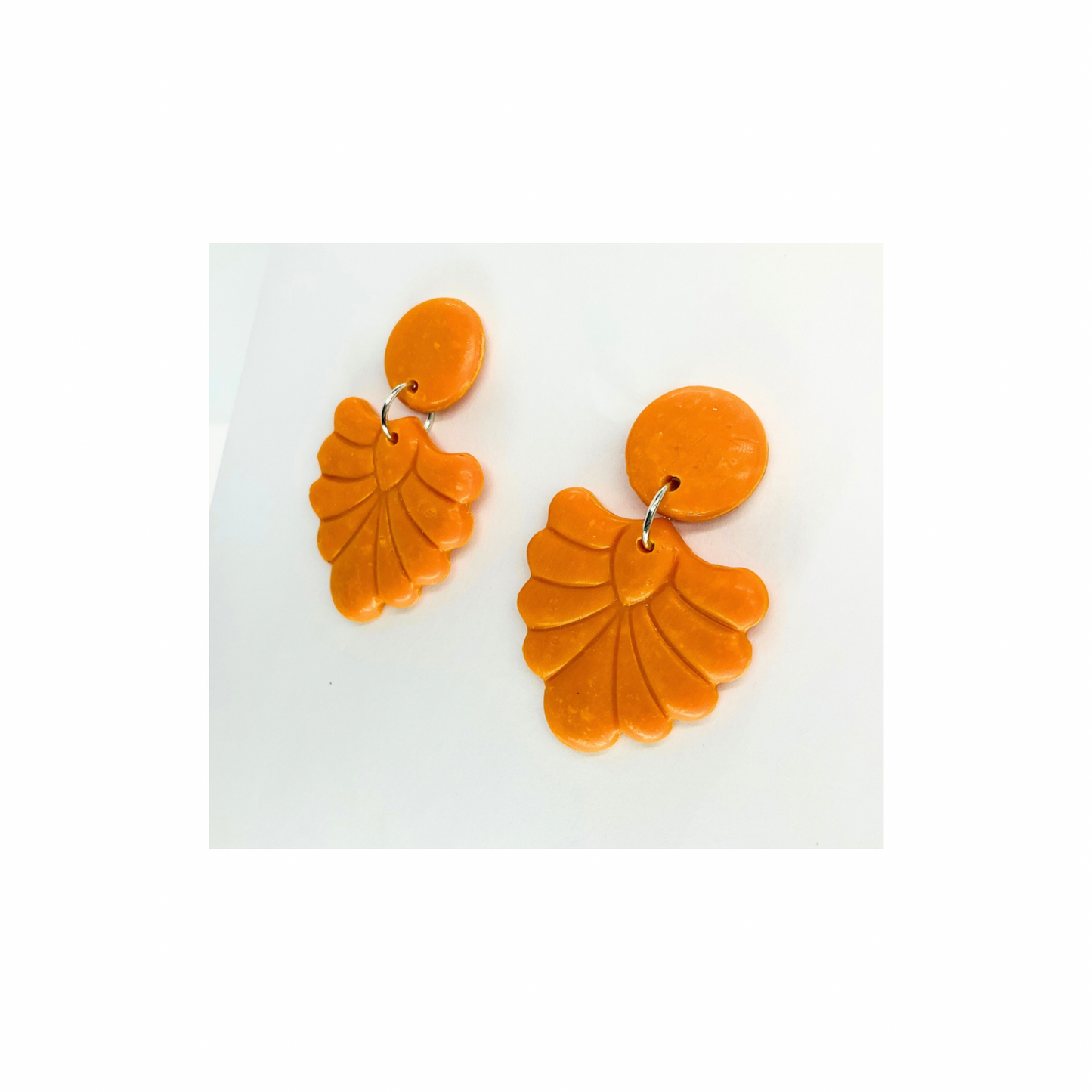Fall Collection Mustard Yellow Leaf Shape Stud Dangle Earrings -  Fashion Jewelry