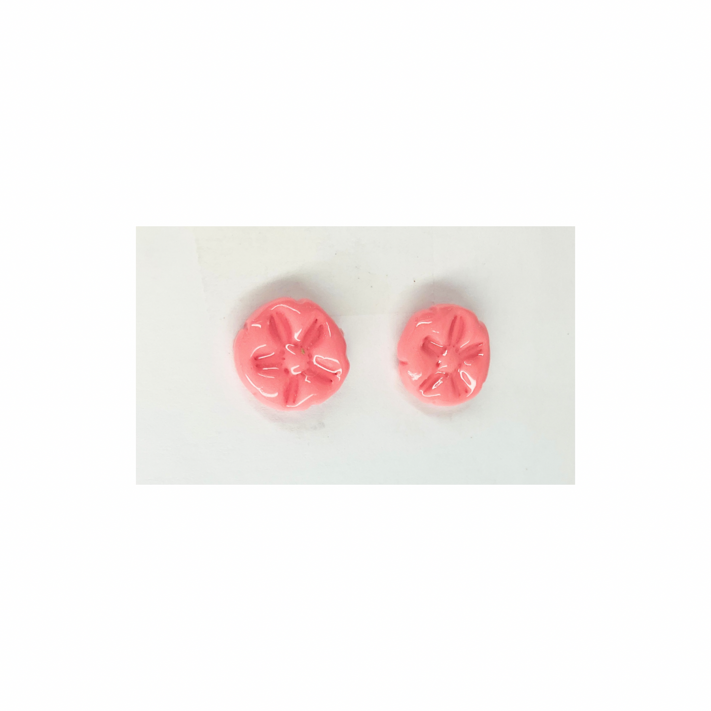 Pink Starfish Stud Earrings