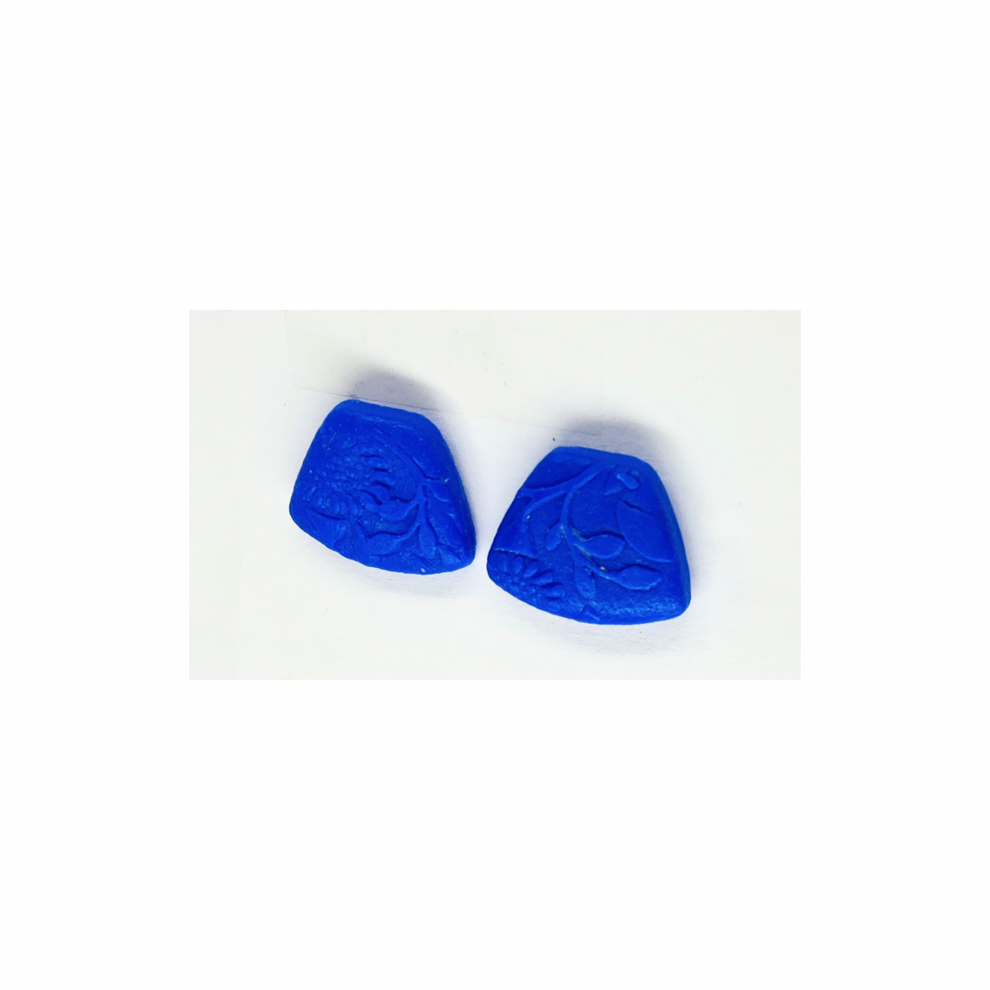 Royal Blue Stud Earring | Crafting By BB