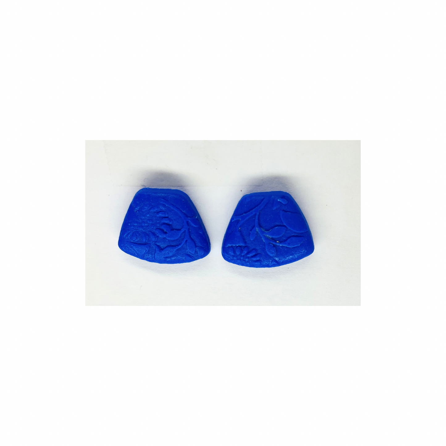 Royal Blue Stud Earring | Crafting By BB