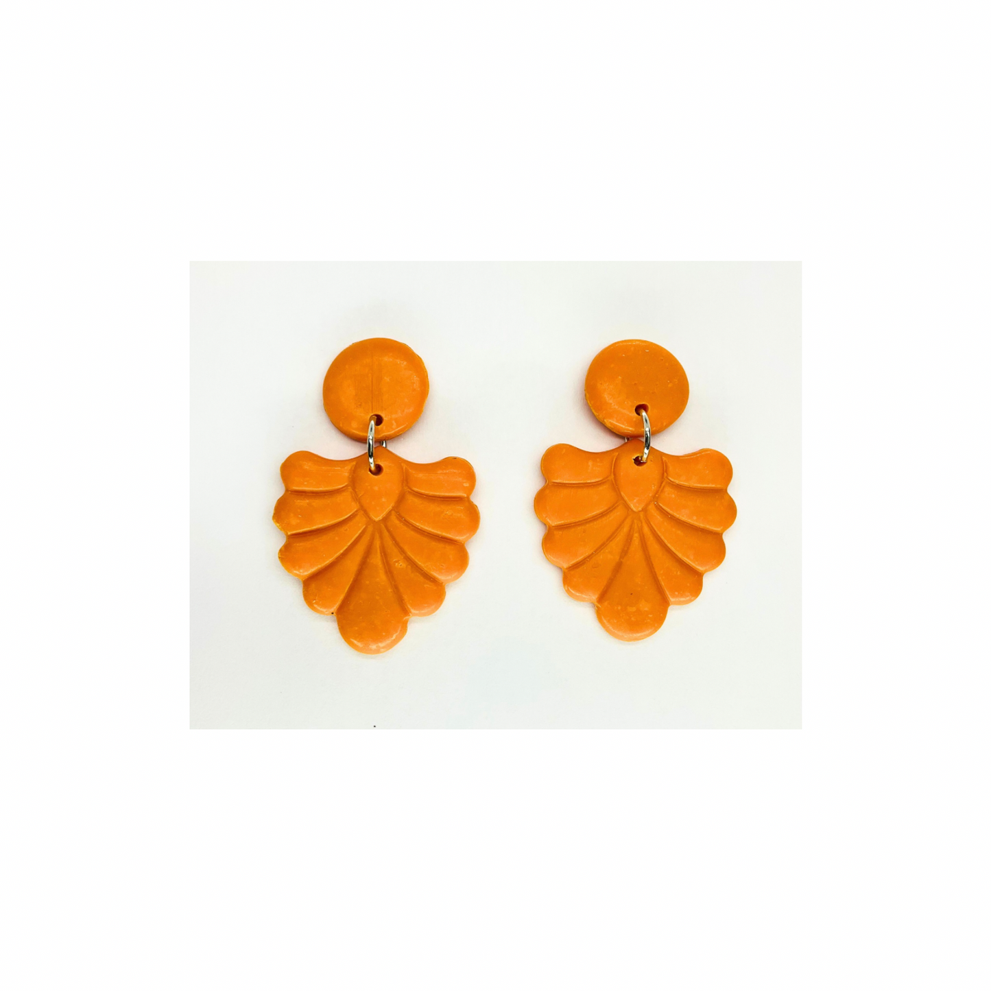 Fall Collection Mustard Yellow Leaf Shape Stud Dangle Earrings -  Fashion Jewelry